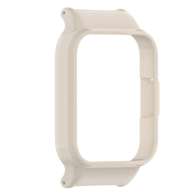 For Redmi Watch 3 Active Half Pack PC Watch Protective Case(Creamy White) - Watch Cases by buy2fix | Online Shopping UK | buy2fix