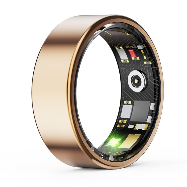 R11M SIZE 12 Smart Ring, Support Heart Rate / Blood Oxygen / Sleep / Multiple Sports Modes(Gold) - Smart Rings / Smart Telephones by buy2fix | Online Shopping UK | buy2fix