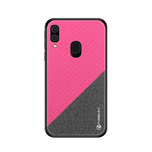 PINWUYO Honors Series Shockproof PC + TPU Protective Case for Galaxy A40(Red) - Galaxy Phone Cases by PINWUYO | Online Shopping UK | buy2fix