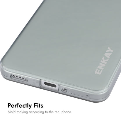 For Redmi K70 / K70 Pro ENKAY Hat-Prince Translucent Matte TPU Soft Phone Case(White) - K70 Pro Cases by ENKAY | Online Shopping UK | buy2fix