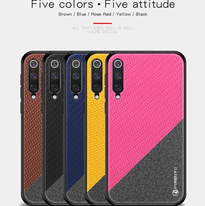 PINWUYO Honors Series Shockproof PC + TPU Protective Case for Xiaomi Mi 9 SE(Brown) - Xiaomi Cases by PINWUYO | Online Shopping UK | buy2fix