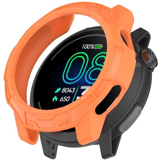 For  COROS Pace Pro Armor Hollow TPU Half Coverage Watch Protective Case(Orange) - Watch Case by buy2fix | Online Shopping UK | buy2fix