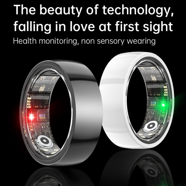 R1000 SIZE 10 Smart Ring, Support Heart Rate / Blood Oxygen / Sleep / Multiple Sports Modes(Black) - Smart Rings / Smart Telephones by buy2fix | Online Shopping UK | buy2fix