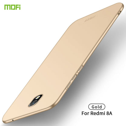 For Xiaomi RedMi 8A MOFI Frosted PC Ultra-thin Hard Case(Gold) - Xiaomi Cases by MOFI | Online Shopping UK | buy2fix