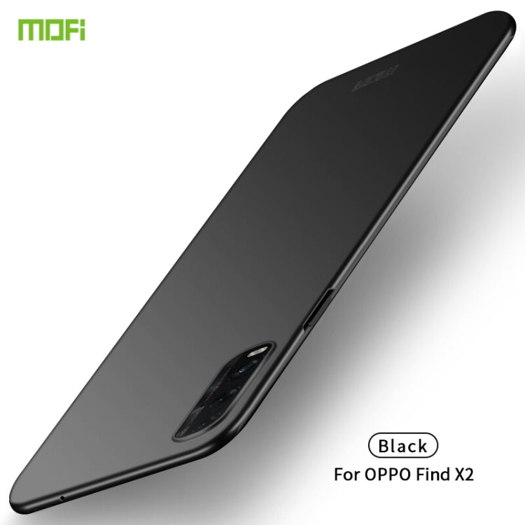 For OPPO Find X2 MOFI Frosted PC Ultra-thin Hard Case(Black) - OPPO Cases by MOFI | Online Shopping UK | buy2fix