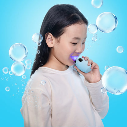 U-shaped Beauty Instrument Ultrasonic Vibration Tooth USB Charging Children Electric Toothbrush, Style:3- 7 years old(Blue) - Toothbrushes by buy2fix | Online Shopping UK | buy2fix