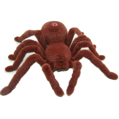 Electric Animal Toy Infrared Remote Control Simulation Spider Model(Brown) - Electronic Pets by buy2fix | Online Shopping UK | buy2fix