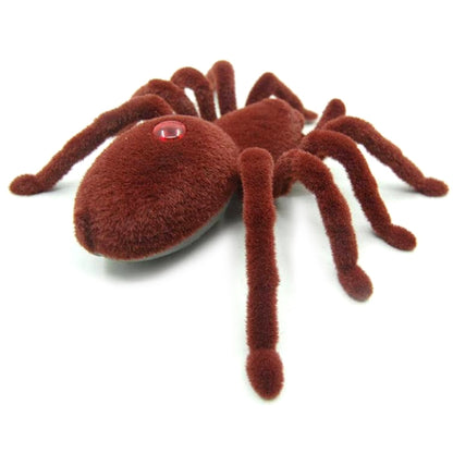 Electric Animal Toy Infrared Remote Control Simulation Spider Model(Brown) - Electronic Pets by buy2fix | Online Shopping UK | buy2fix