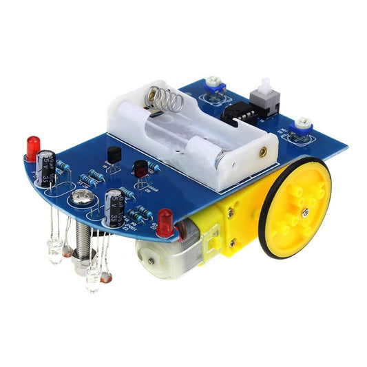 D2-1 DIY Electric Tracking Car Photosensitive Robot Parts - Math Toys by buy2fix | Online Shopping UK | buy2fix