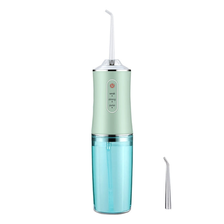 6886 Dental Flusher Water Dental Floss Portable Household Teeth Oral Cleaning Dental Scaler, Band Width: Single Head(Green) - Oral Irrigators by buy2fix | Online Shopping UK | buy2fix