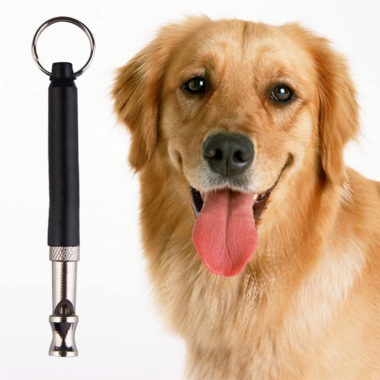 Pet Dog Obedience Quiet Training Ultrasonic Supersonic Sound Pitch(Black) - Training Aids by buy2fix | Online Shopping UK | buy2fix