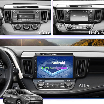 1G+16G Android Big Screen DVD GPS Navigator Suitable For Toyota RAV4 13-18 - Car DVD by buy2fix | Online Shopping UK | buy2fix