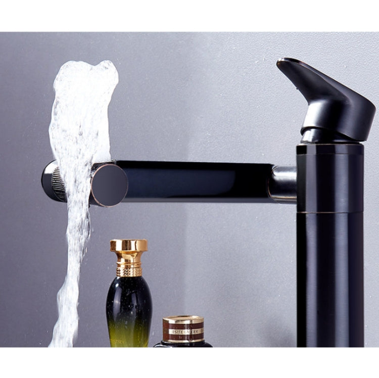 Universal Swivel Faucet Bathroom Hot & Cold Dual-Out Mode Faucet, Specification: Short HT-87590 - Faucets & Accessories by buy2fix | Online Shopping UK | buy2fix