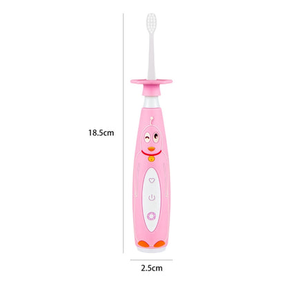 A3 Silicone Soft Sonic Electric Toothbrush(Pink) - Toothbrushes by buy2fix | Online Shopping UK | buy2fix