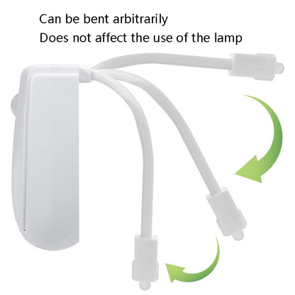 Hanging LED Toilet Light Intelligent Automatic Human Body Induction Light(RGB Multicolor) - Sensor LED Lights by buy2fix | Online Shopping UK | buy2fix