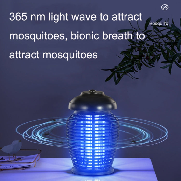 Outdoor Waterproof Mosquito Repellent Restaurant Hotel Fly Flyer Catcher, Plug Specification: US Plug(Black) - Repellents by buy2fix | Online Shopping UK | buy2fix