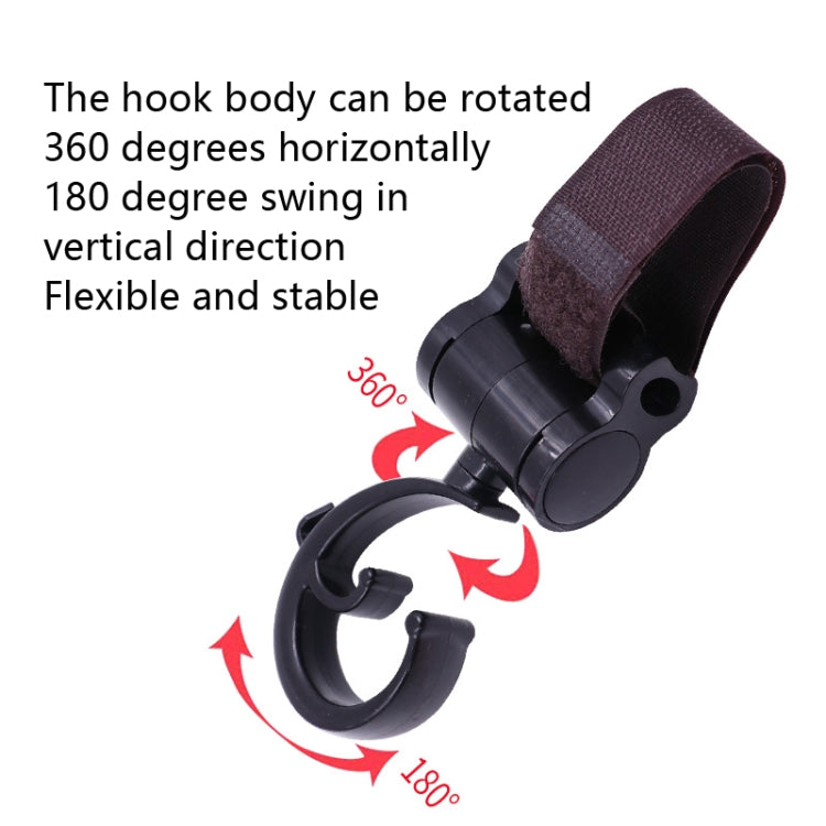 Stroller Paste Hook Car Rear Hook(Paste Hook Green) - Strollers Accessories by buy2fix | Online Shopping UK | buy2fix