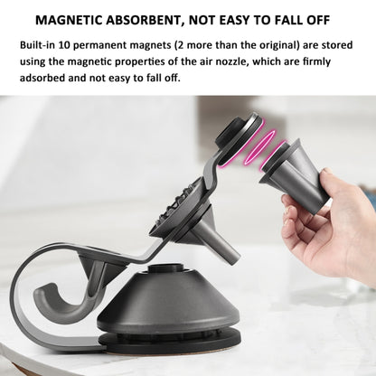 For Dyson Supersonic Hair Dryer Stand Holder With Cable Storage Function(Silver) - Hair Dryers & Accessories by buy2fix | Online Shopping UK | buy2fix