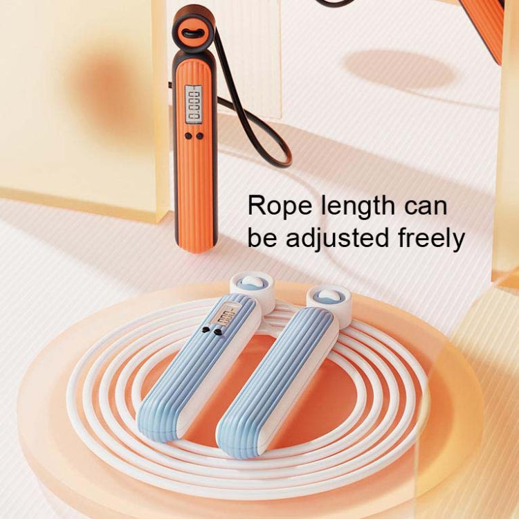 Fitness Sport Intelligent Electronic Counting Skipping Rope, Style: Big Ball Dual Use (Orange) - Sporting goods by buy2fix | Online Shopping UK | buy2fix