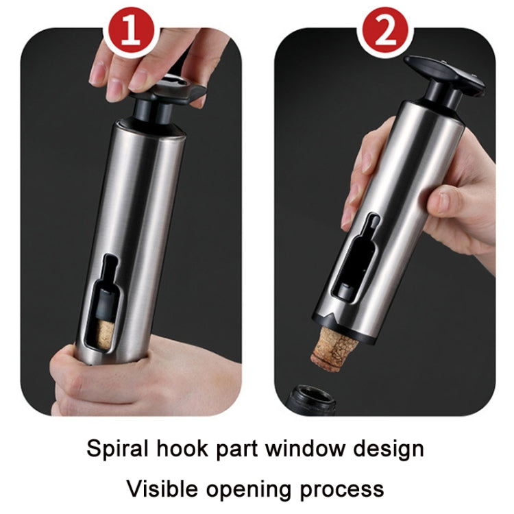 Kitchen Stainless Steel Wine Bottle Opener Household Tools(True Color) - Openers by buy2fix | Online Shopping UK | buy2fix