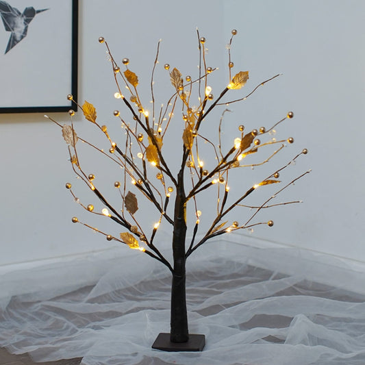 SJ-SD048 LED Home Decoration Light Christmas Lighted Tree, Style: Non-detachable Base Gold Fruit - Christmas Decoration Lamps by buy2fix | Online Shopping UK | buy2fix