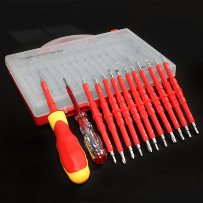 26 In 1 VDE Insulated Handle Electrician Screwdriver Set Home Maintenance Tools - Screwdriver Tools by buy2fix | Online Shopping UK | buy2fix