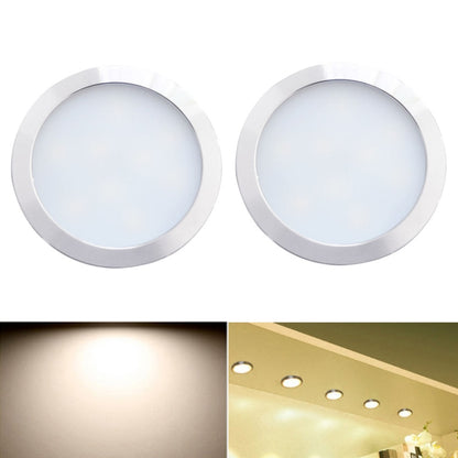 2 PCS 2W DC12V 18LED Cabinet Lights Showcase Lights,Spec: 2510 Terminal -Bottom  Outlet(Neutral Light 4000K) - Novelty Lighting by buy2fix | Online Shopping UK | buy2fix