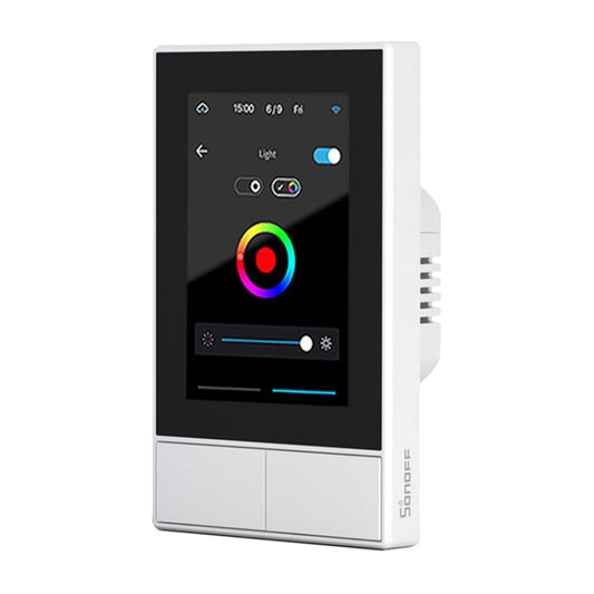 Sonoff NSPanel WiFi Smart Scene Switch Thermostat Temperature All-in-One Control Touch Screen, US Plug (White) - Smart Switch by Sonoff | Online Shopping UK | buy2fix