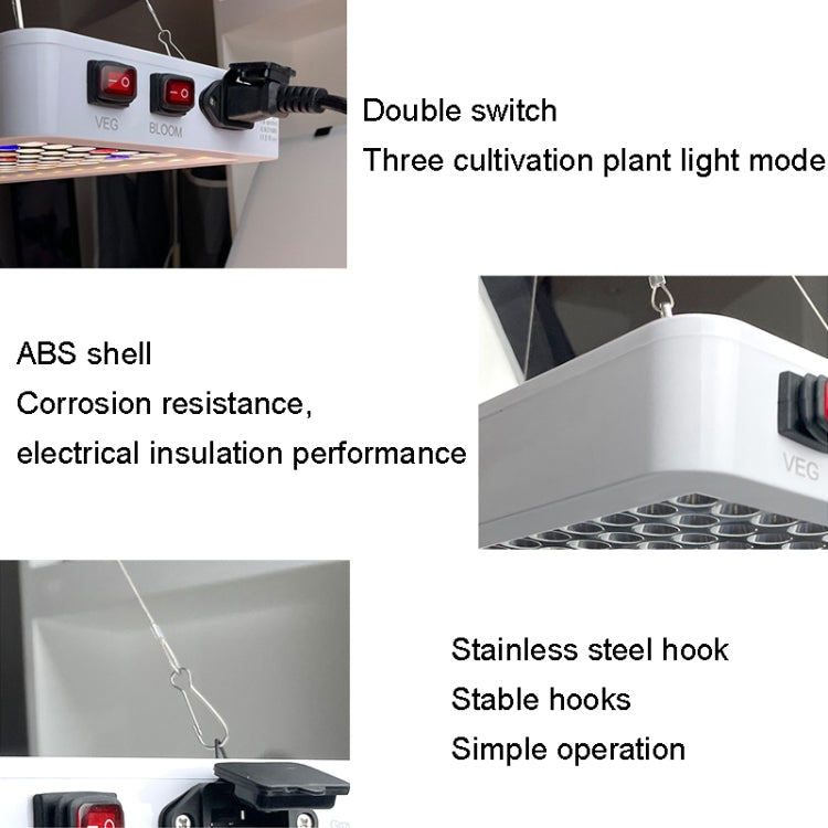 Small Plant Growth Light LED Full Spectrum Fill Light(US Plug) - LED Grow Lights by buy2fix | Online Shopping UK | buy2fix