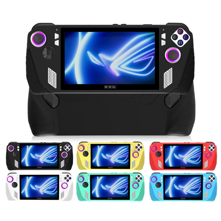 For ASUS Rog Ally Gaming Console Multicolor Silicone Case With 2 Button Caps(Blue) - Accessories by buy2fix | Online Shopping UK | buy2fix