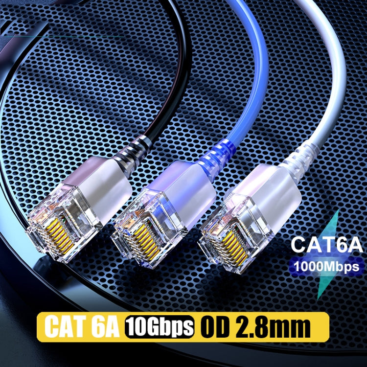 SAMZHE Cat6A Ethernet Cable UTP Network Patch Cable 5m(Black) - Lan Cable and Tools by SAMZHE | Online Shopping UK | buy2fix