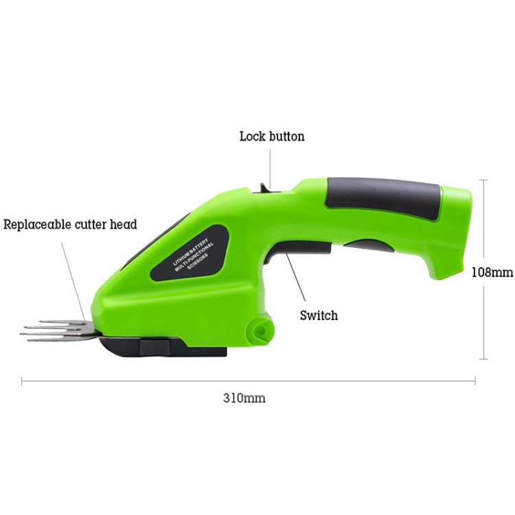 HILDA 3 In 1 Motorized Fence Trimmer Li-Ion Pruning Tools, Voltage: 7.2V - Burin &Cutting Knife by HILDA | Online Shopping UK | buy2fix