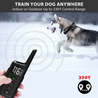 Pet Wrap-around Electric Shock Column Powerful Electronic Training Collar, Style: For-One-Dog - Training Aids by buy2fix | Online Shopping UK | buy2fix