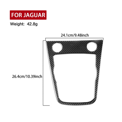 For Jaguar F-TYPE 2013+ Left And Right Drive Universal Gear Frame Sticker(Black) - Car Interior Mouldings by buy2fix | Online Shopping UK | buy2fix