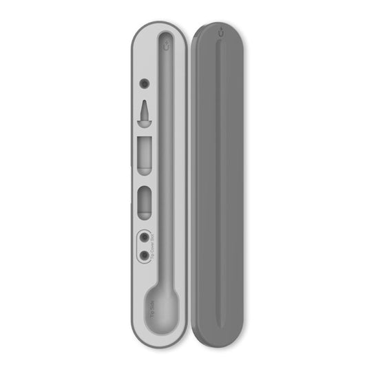 AahStyle PT121 For Apple Pencil 1 / 2 Magnetic Storage Convenient Pen Box(Gray) - Pencil Accessories by AahStyle | Online Shopping UK | buy2fix