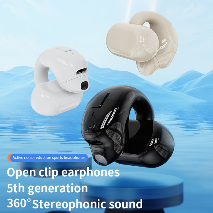 Clip-On Single Ear Bluetooth Earphone Wireless Earphone For Sports And Gaming, Packing: Box(Light Skin) - Bluetooth Earphone by buy2fix | Online Shopping UK | buy2fix