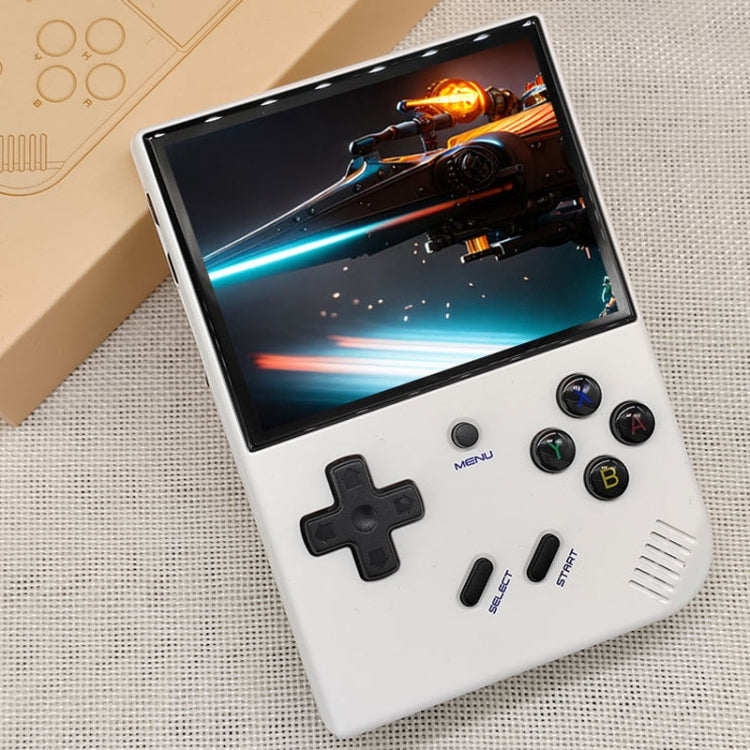 ANBERNIC RG35XX PLUS  Handheld Game Console 3.5-Inch IPS Screen Support HDMI TV 64GB+128GB(White) - Pocket Console by ANBERNIC | Online Shopping UK | buy2fix