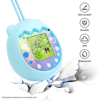 For Tamagotchi Pix Cartoon Electronic Pet Gaming Machine Silicone Protective Cover, Color: Blue - Accessories by buy2fix | Online Shopping UK | buy2fix