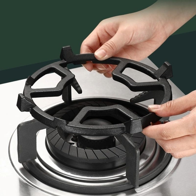 Gas Stove Rack Cast Iron Wok Support Ring Stand  for Home Kitchen Cookware Stove(Black) - Kitchen Machine Accessories & Parts by buy2fix | Online Shopping UK | buy2fix