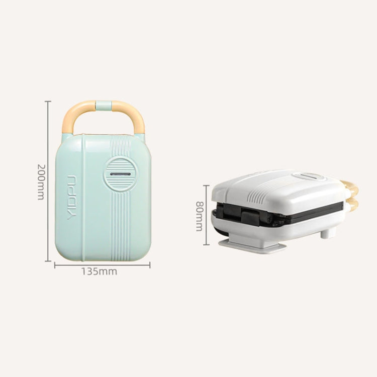 3 In 1 YIDPU Multifunctional Family Breakfast Maker Light Diet Sandwich Waffle Baker, CN Plug(Green) - Bulit-in Ovens & Accessories by YIDPU | Online Shopping UK | buy2fix