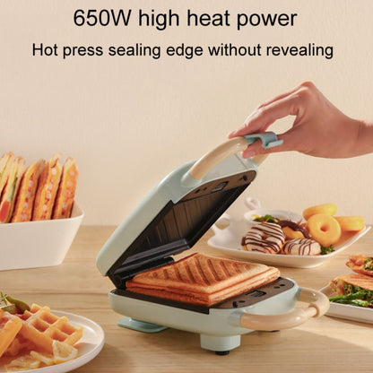 6 In 1 YIDPU Multifunctional Family Breakfast Maker Light Diet Sandwich Waffle Baker, CN Plug(Green) - Bulit-in Ovens & Accessories by YIDPU | Online Shopping UK | buy2fix