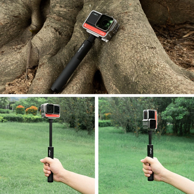 aMagisn 120cm Invisible Straight Pull Selfie Stick Sports Camera Accessories, Specification: Single Rod - Extendable Pole by aMagisn | Online Shopping UK | buy2fix