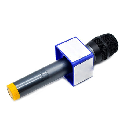 Interview Microphone Logo Flag Station, Spec: Triangular Blue - Microphone by buy2fix | Online Shopping UK | buy2fix