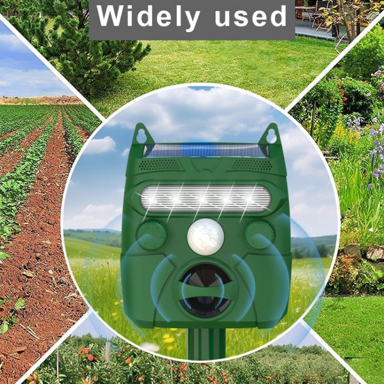 Solar Animal Driver Ultrasonic Outdoor Bird Repeller Electronic Mouse Repeller - Outdoor Insect Repellent by buy2fix | Online Shopping UK | buy2fix