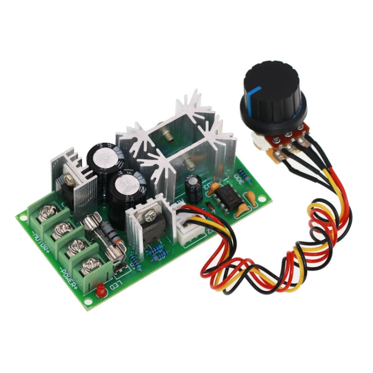 20A 12V24V36V48V DC Motor Speed Controller High Power Drive Module PWM Controller - Power Module by buy2fix | Online Shopping UK | buy2fix