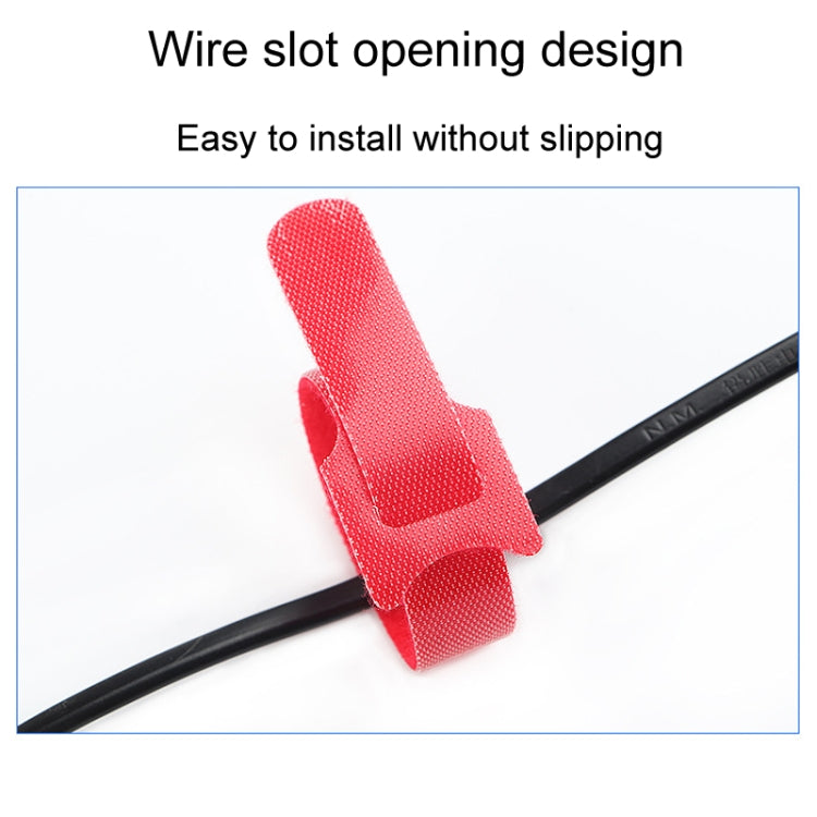 20pcs Nylon Fixed Packing Tying Strap Data Cable Storage Bundle, Model: 12 x 150mm Red - Cable Organizer by buy2fix | Online Shopping UK | buy2fix