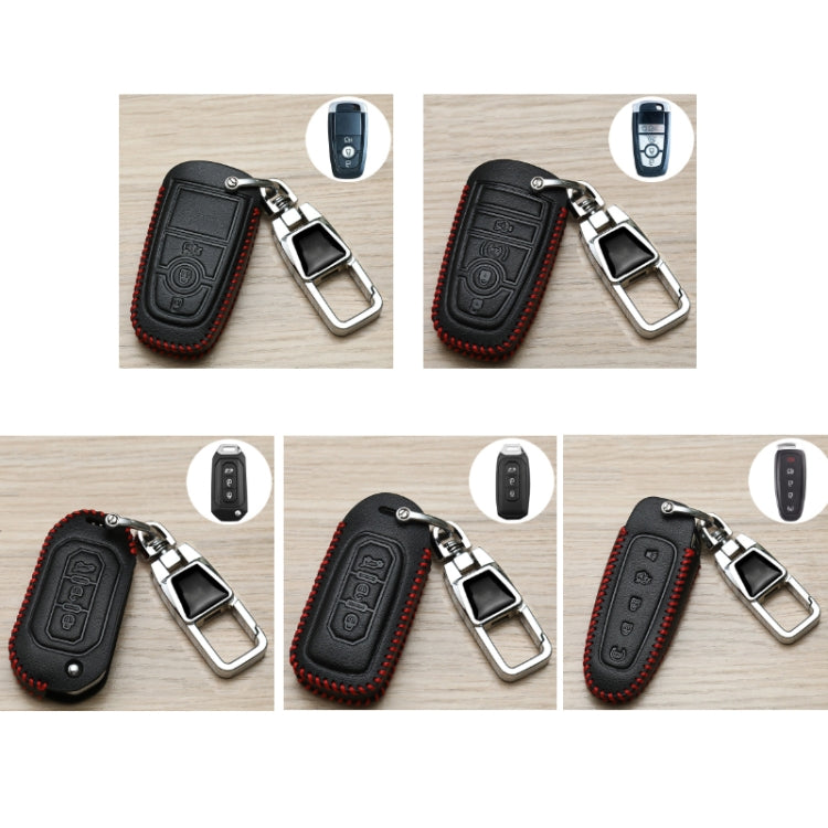 For Ford Car Key Cover Keychain Anti-lost Number Plate, Style: J - Car Key Cases by buy2fix | Online Shopping UK | buy2fix