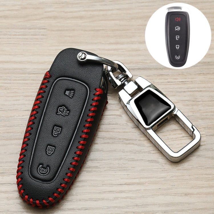 For Ford Car Key Cover Keychain Anti-lost Number Plate, Style: K - Car Key Cases by buy2fix | Online Shopping UK | buy2fix