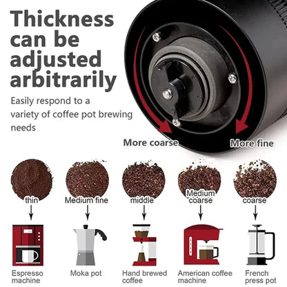 USB Automatic Wireless Electric Portable Coffee Grinder(White) - Coffee Tools by buy2fix | Online Shopping UK | buy2fix