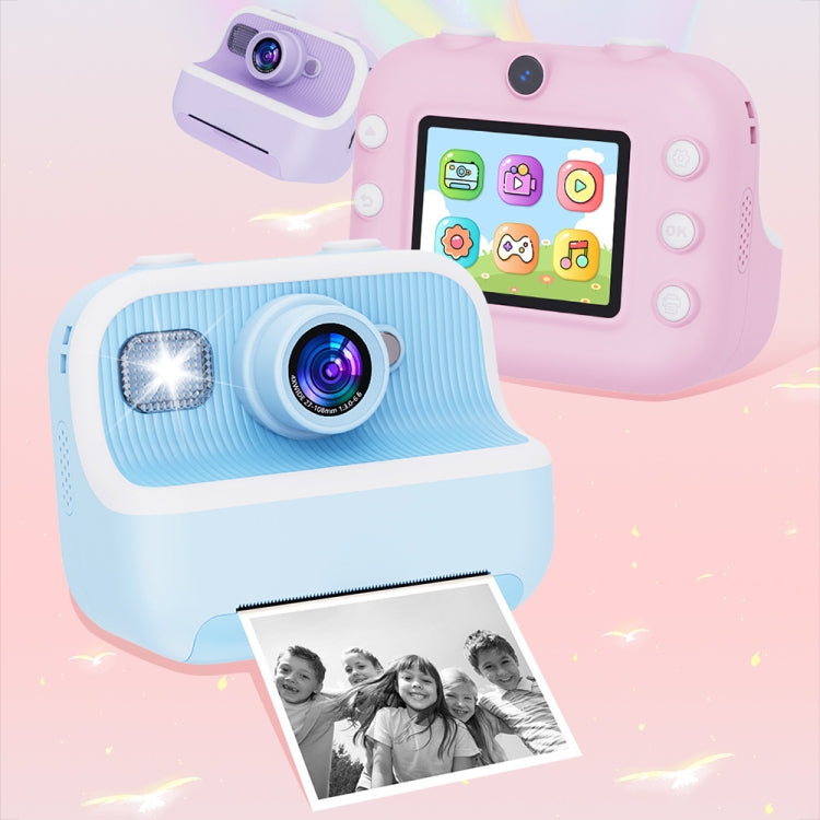 M8 2.4-Inch 1080P HD 2400W Pixel Dual-Camera Children Thermal Printing Camera, Color: Pink - Children Cameras by buy2fix | Online Shopping UK | buy2fix